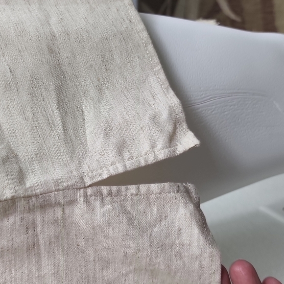 Anthropology Above Mediocre Taste Boho Linen Coastal Cowgirl Dress Size S - Picture 11 of 12